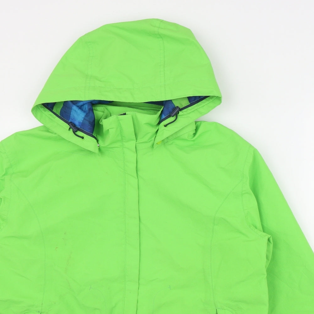 Arctic Storm Womens Green   Rain Coat Jacket Size 14  Zip