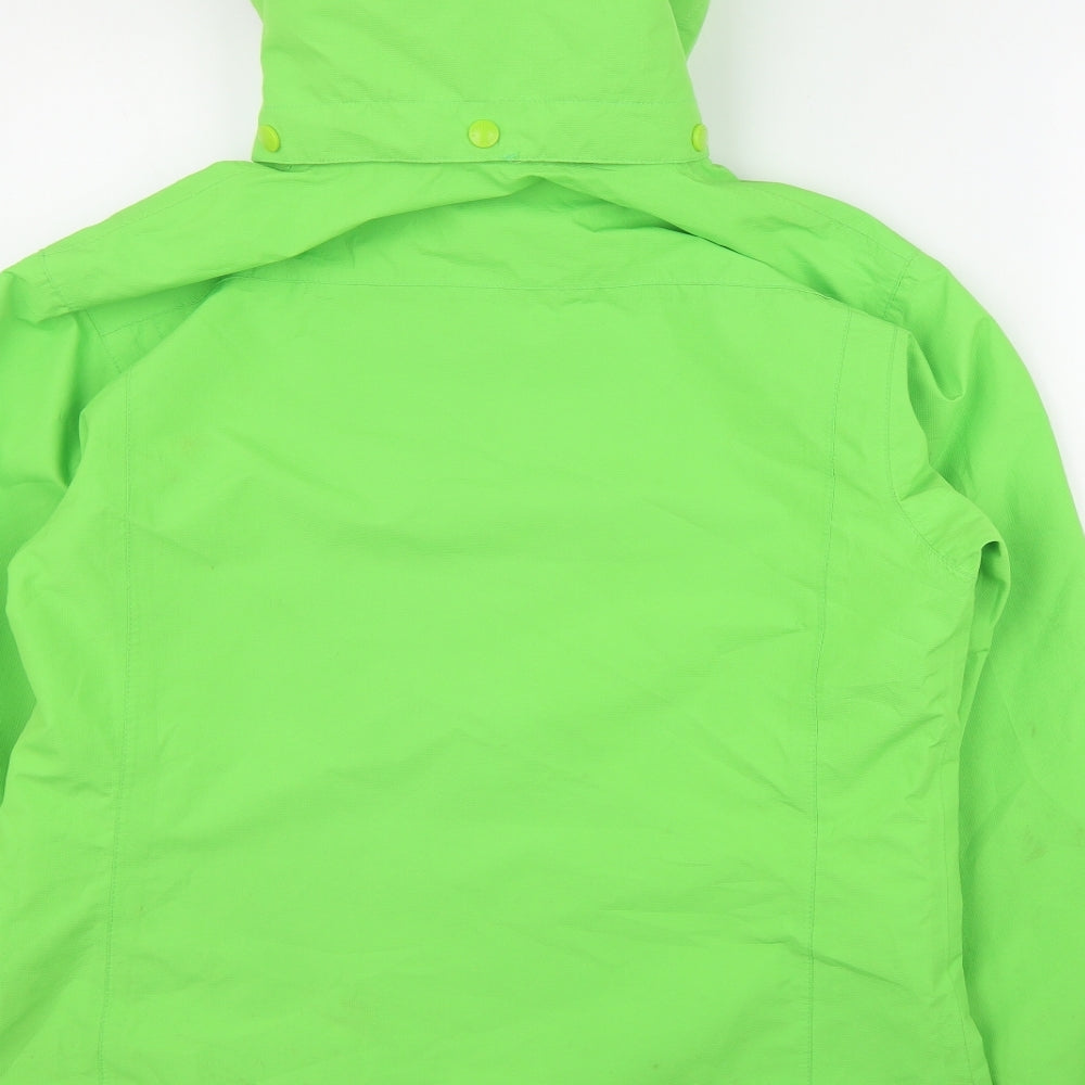 Arctic Storm Womens Green   Rain Coat Jacket Size 14  Zip