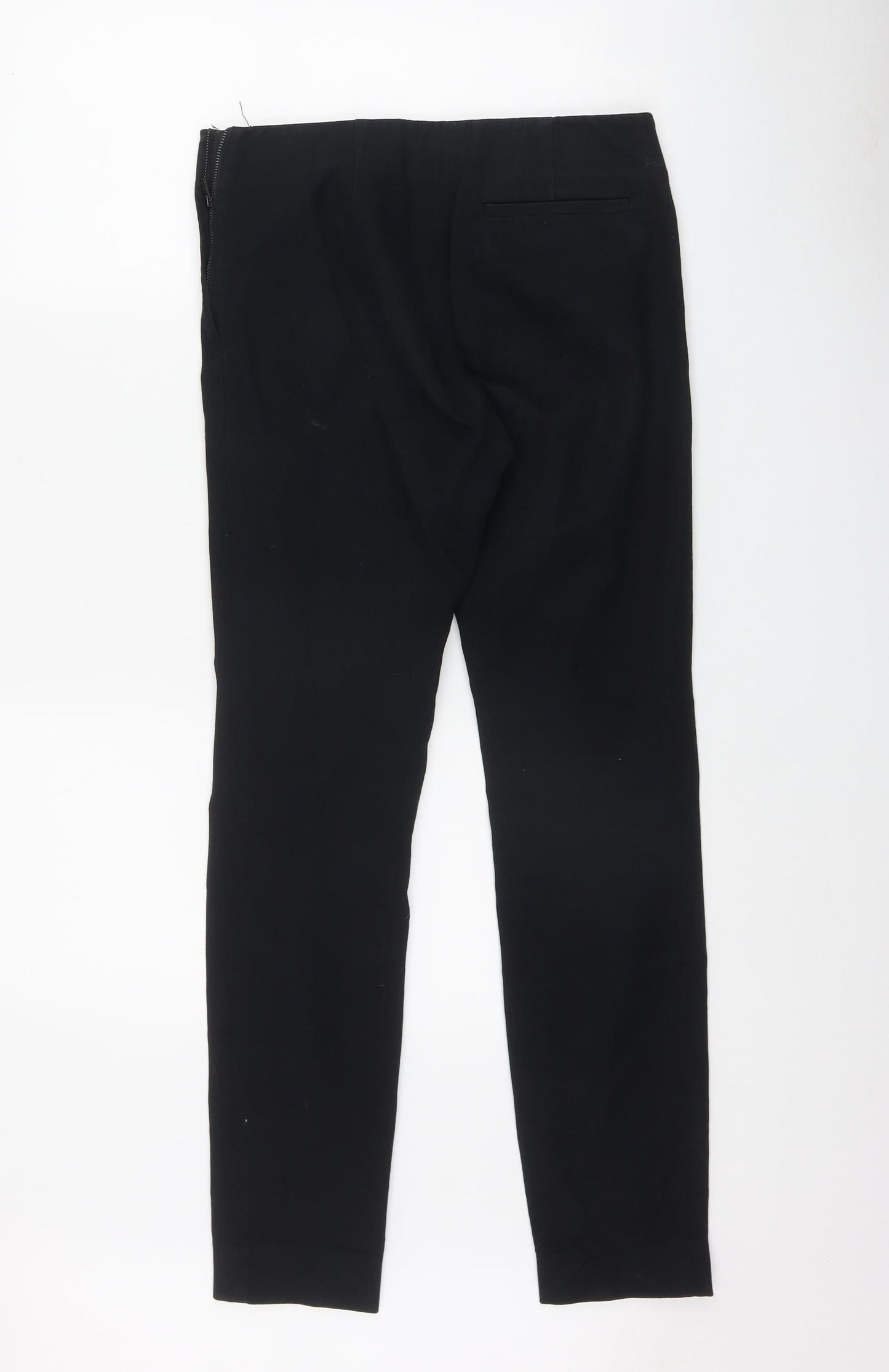 COS Womens Black  Cotton Jegging Trousers Size 10 L30 in Regular Zip