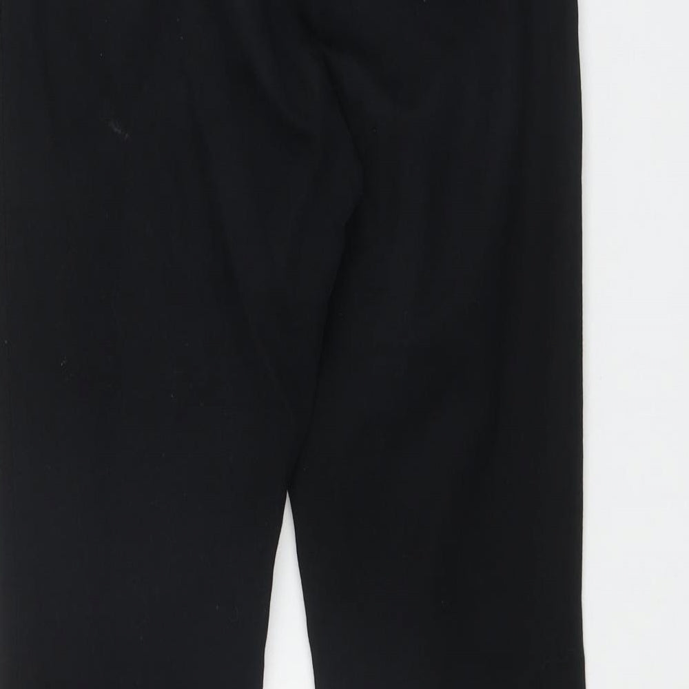 COS Womens Black  Cotton Jegging Trousers Size 10 L30 in Regular Zip