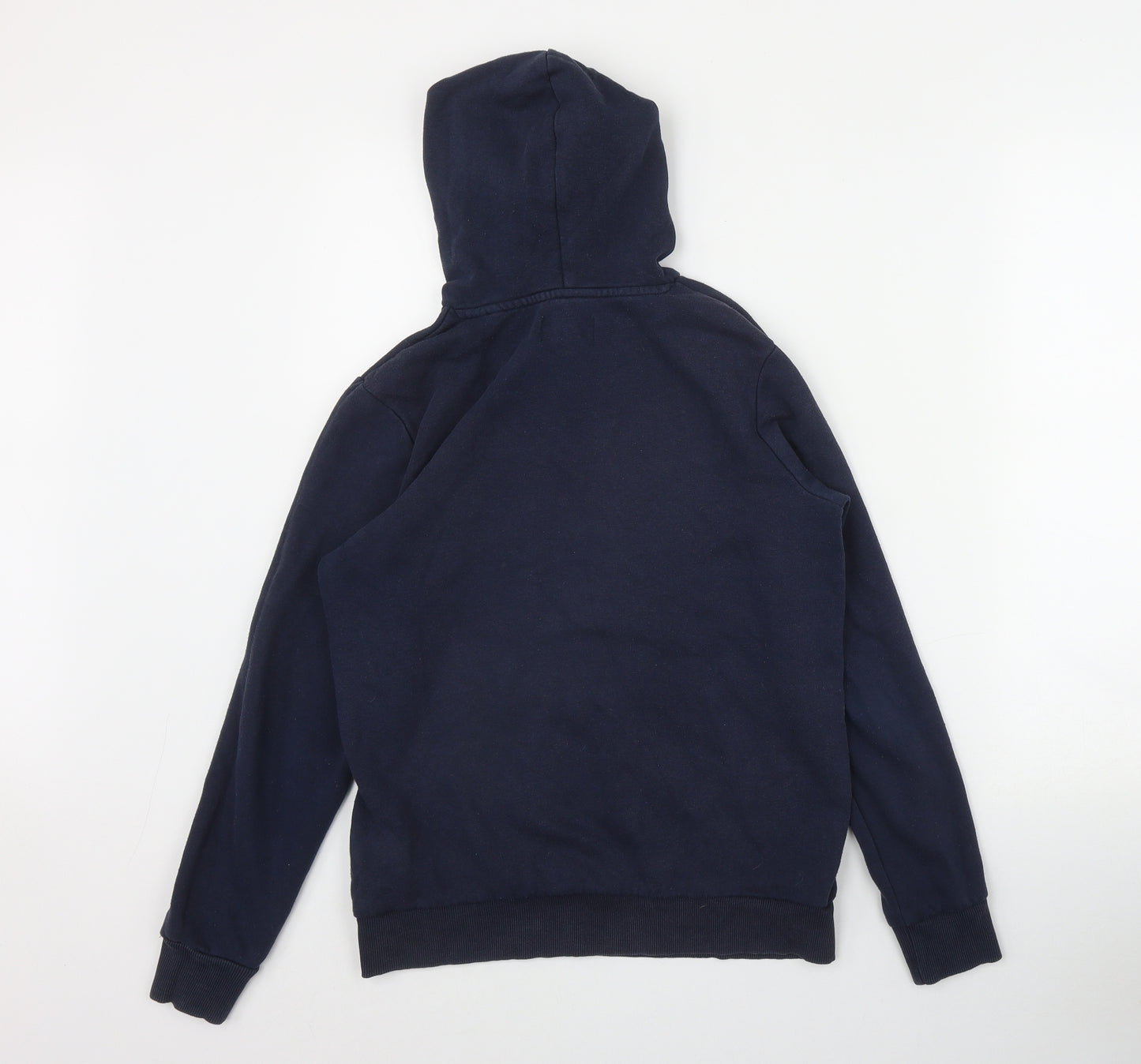 JACK & JONES Boys Blue  Cotton Pullover Hoodie Size 14 Years  Pullover