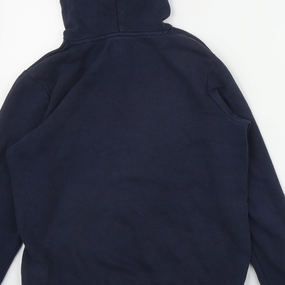JACK & JONES Boys Blue  Cotton Pullover Hoodie Size 14 Years  Pullover