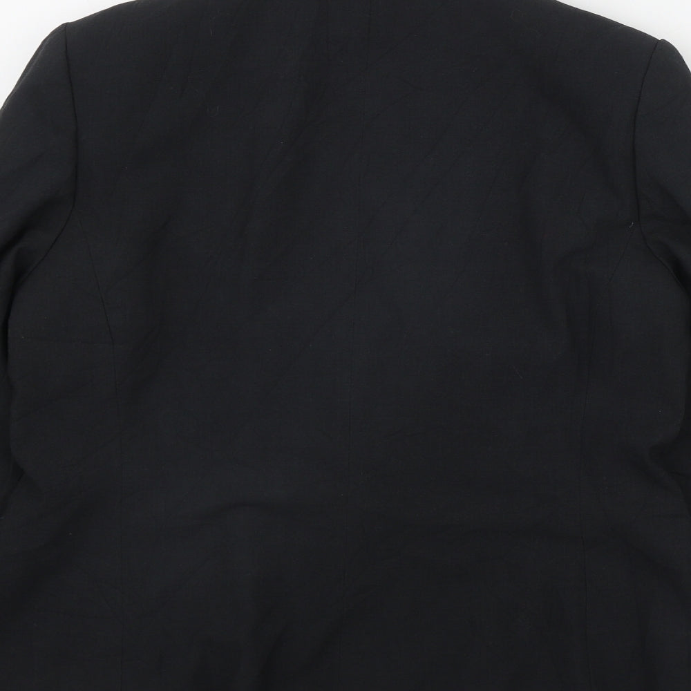 Marks and Spencer Womens Grey   Jacket Blazer Size 14  Button