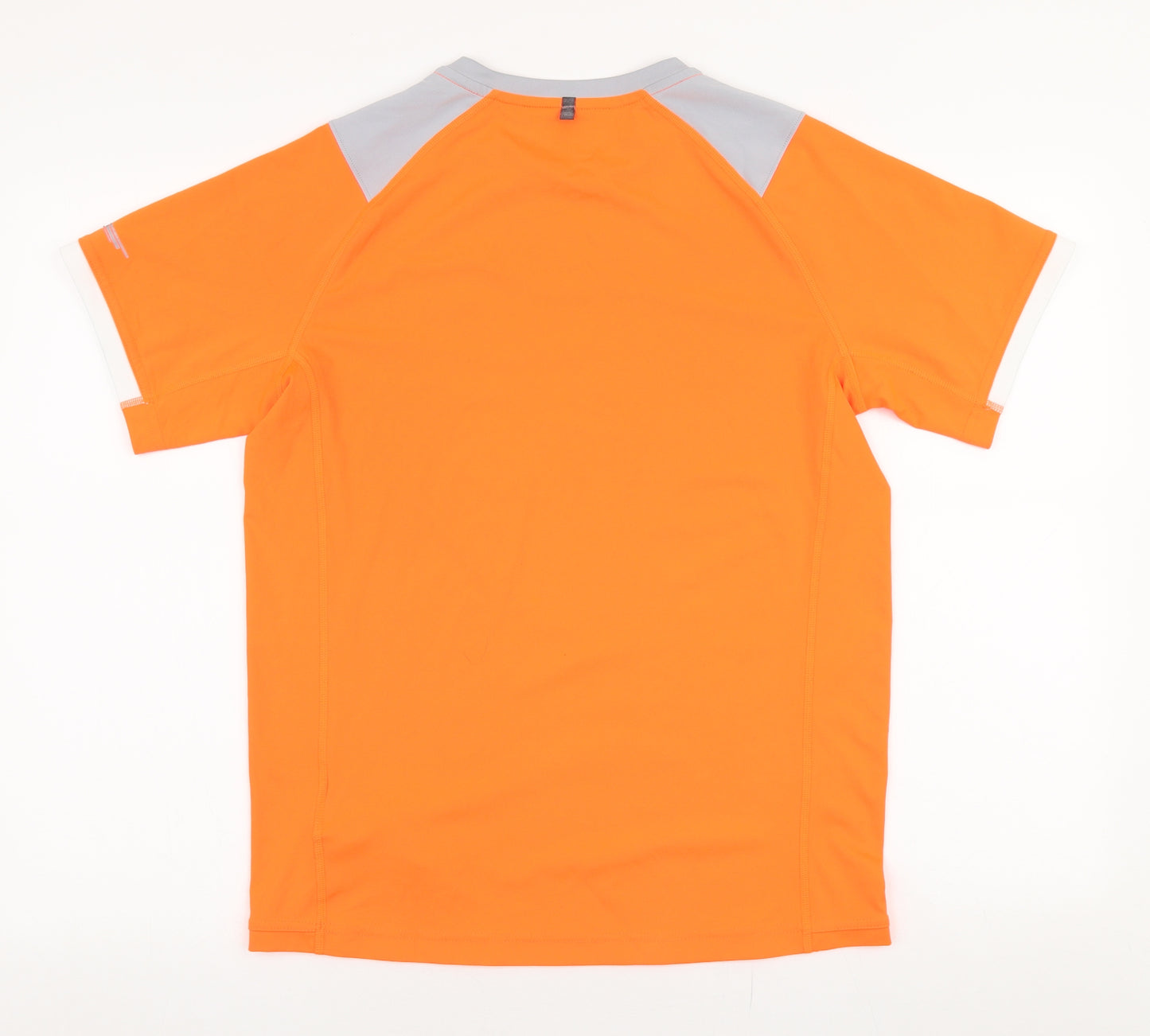 Nike Mens Orange  Polyester Jersey T-Shirt Size XL Round Neck Pullover