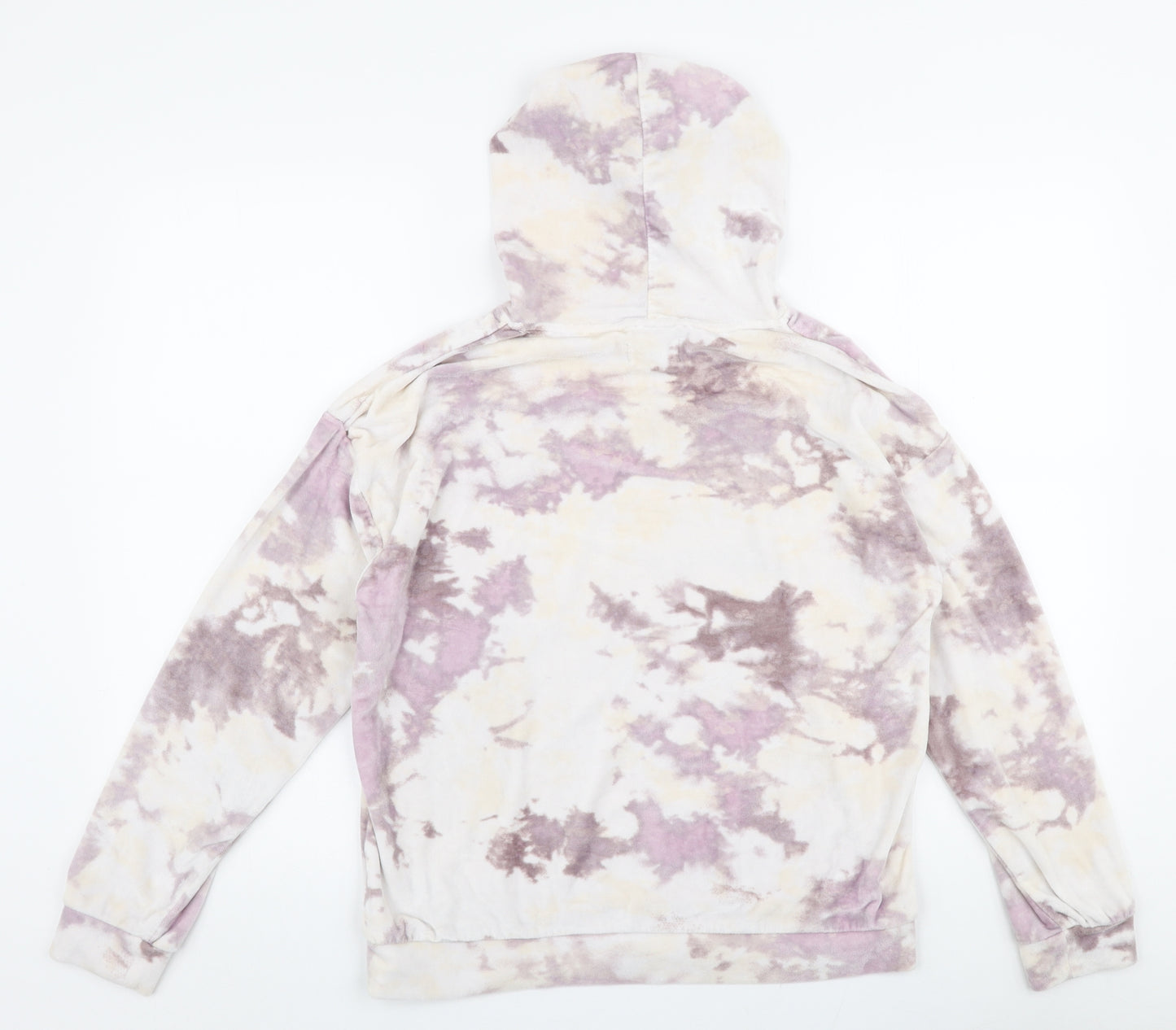 Jeff & Co Womens Multicoloured  Polyester Pullover Hoodie Size 10  Pullover
