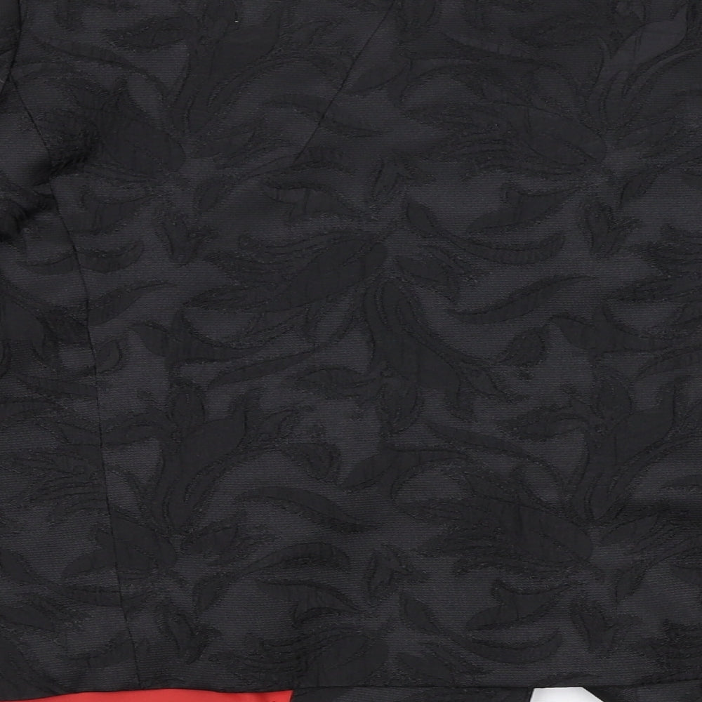 Marks and Spencer Womens Black   Jacket Blazer Size 16  Button