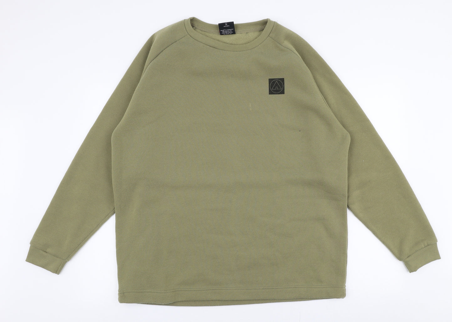 AIRWALK Mens Green  Polyester Pullover Sweatshirt Size XL