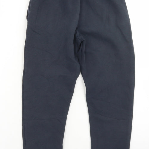 NEXT Boys Blue  Cotton Jogger Trousers Size 8 Years  Regular Drawstring