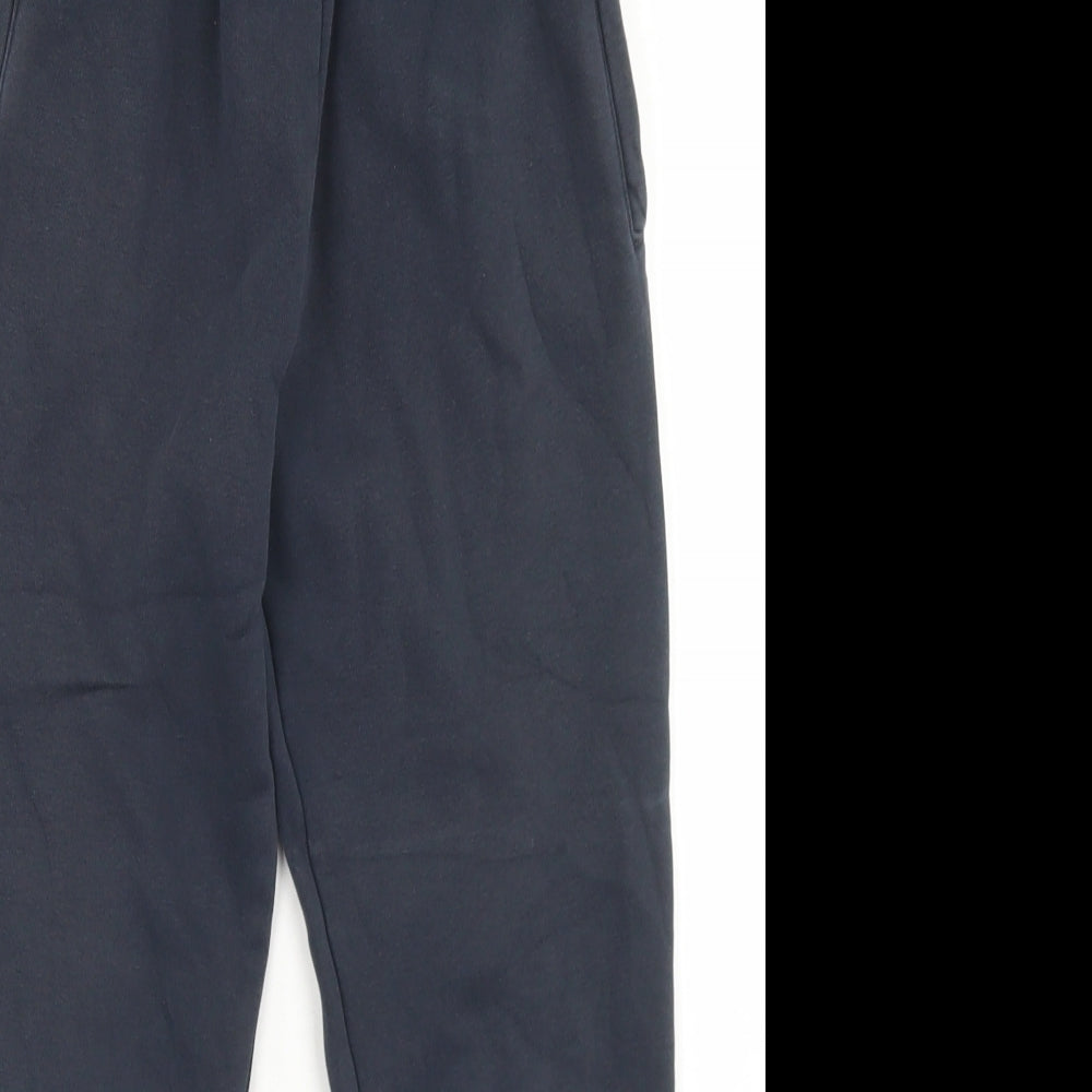 NEXT Boys Blue  Cotton Jogger Trousers Size 8 Years  Regular Drawstring