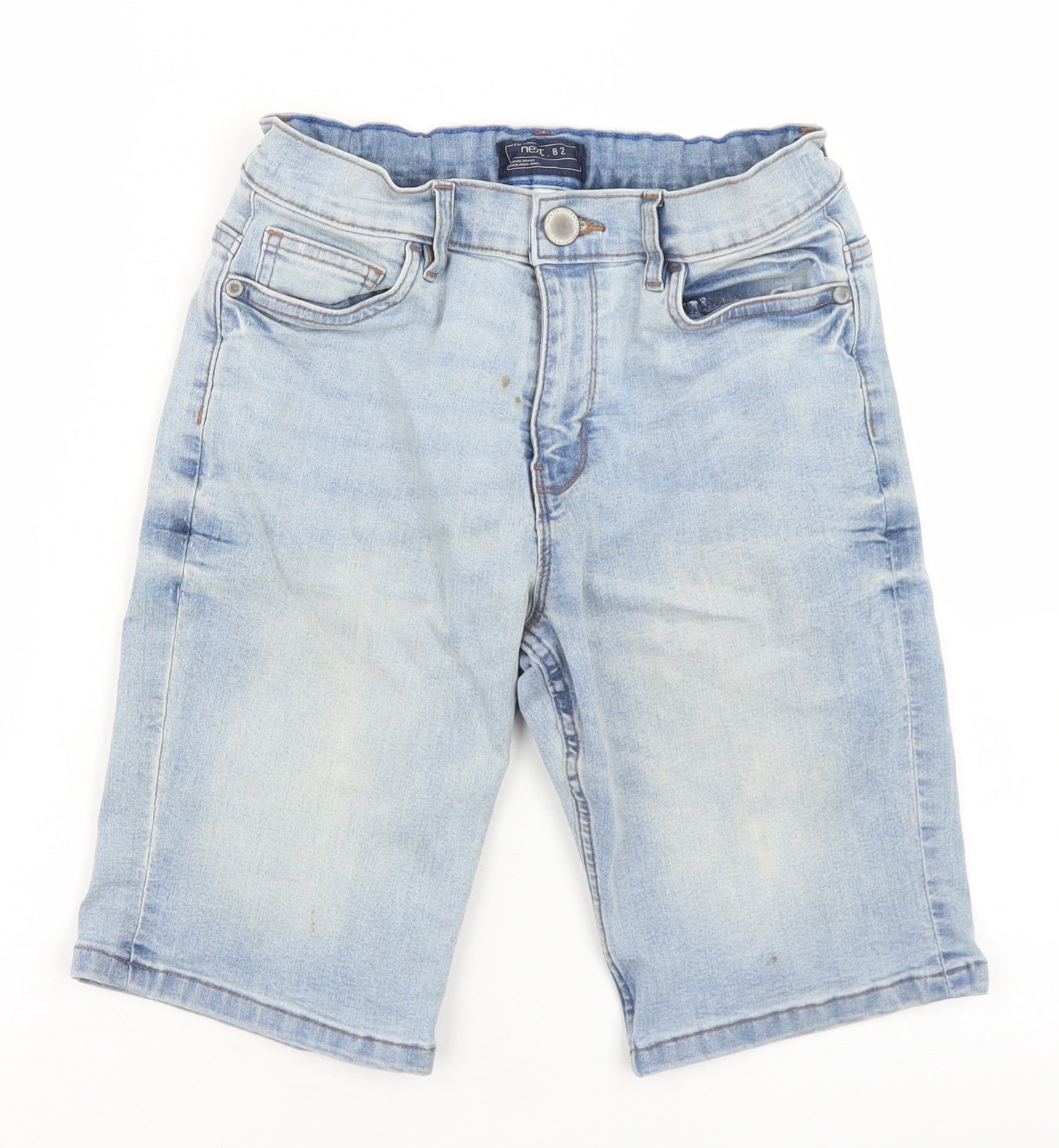 NEXT Boys Blue  Cotton Bermuda Shorts Size 11 Years  Regular