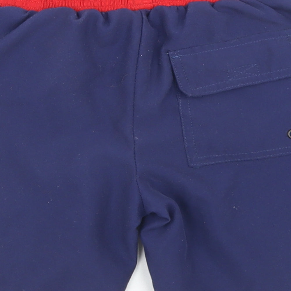 Matalan Boys Blue  Polyester Sweat Shorts Size 4-5 Years  Regular Drawstring - Marvel Avengers