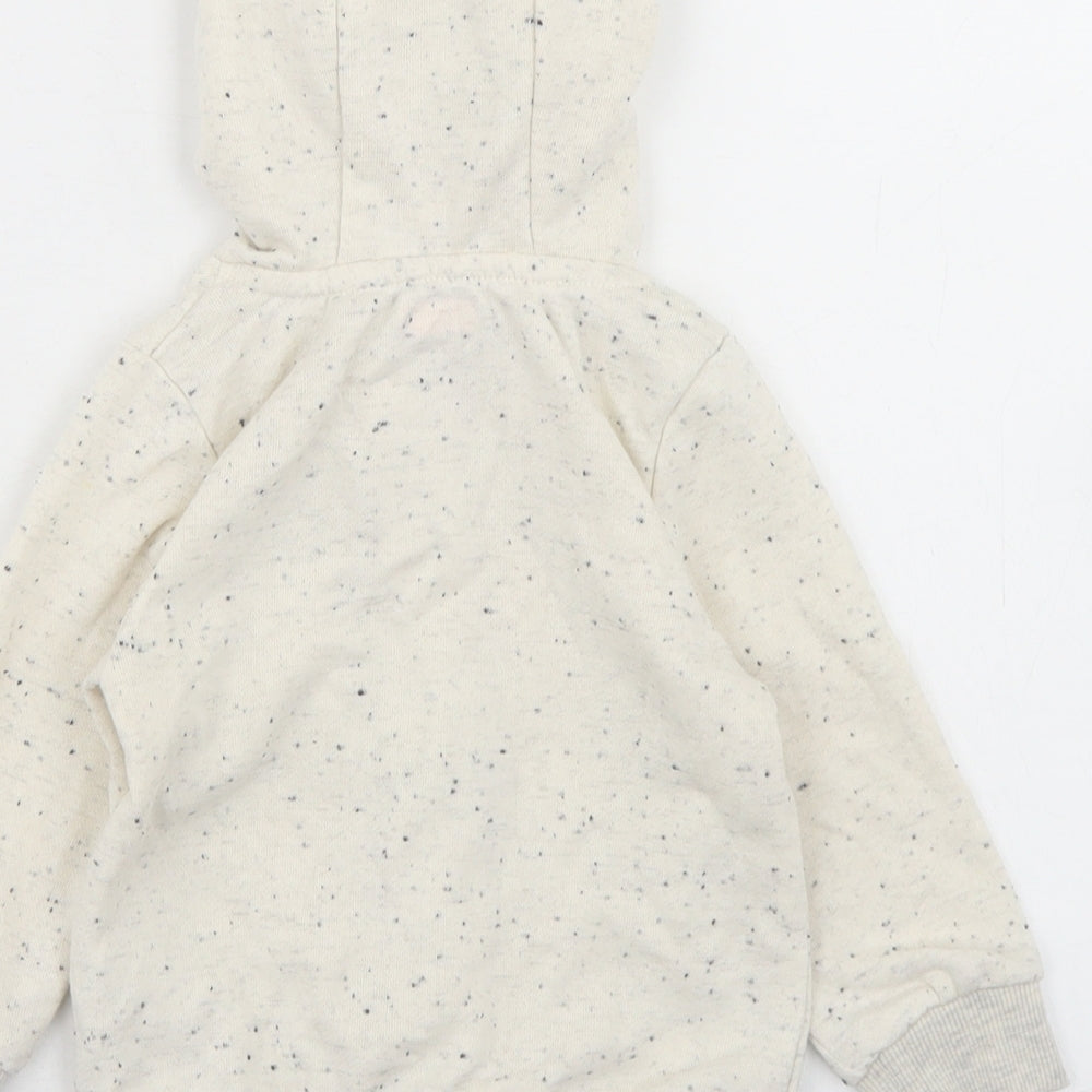 Primark Boys Beige   Jacket  Size 12-18 Months   Zip - Marvel Avengers