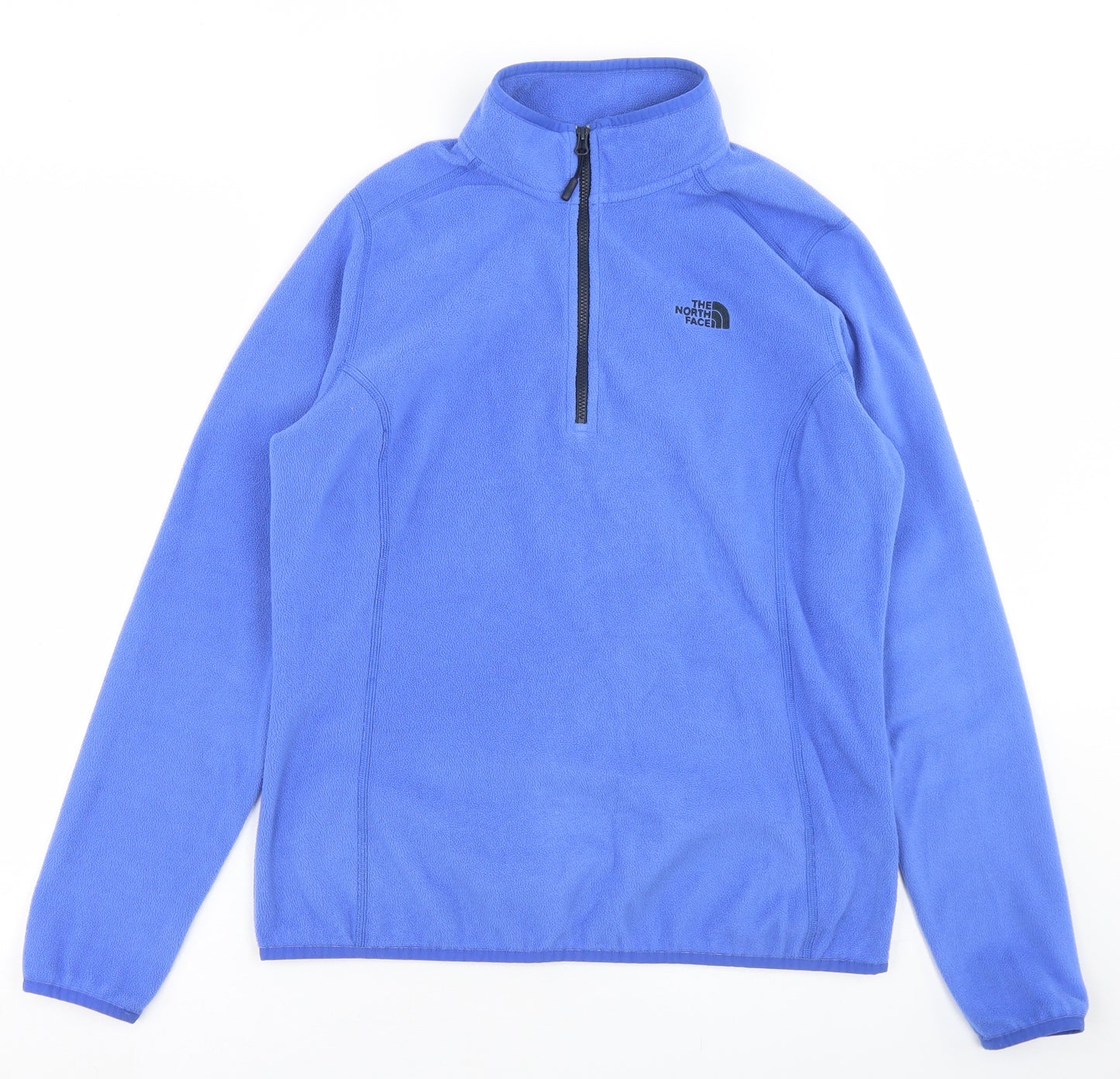 The North Face Womens Blue  Polyester Pullover Sweatshirt Size L