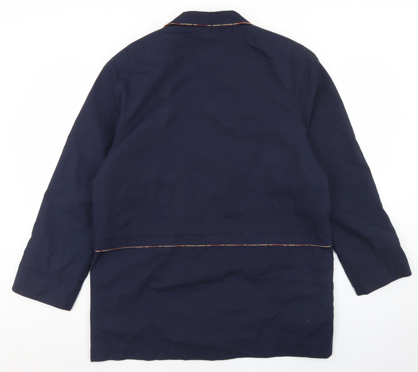 Compliments Womens Blue   Jacket  Size 14  Button