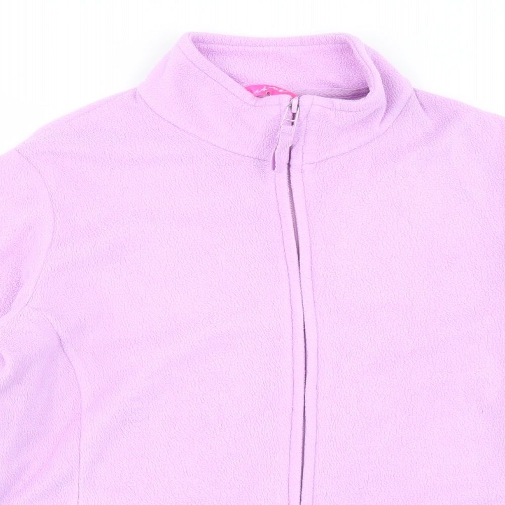 Marks and Spencer Womens Purple   Jacket  Size 14  Zip