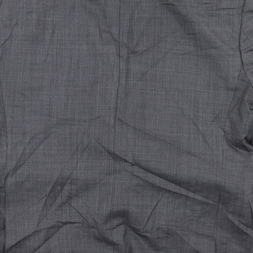 Marks and Spencer Mens Grey  Wool Jacket Blazer Size 40