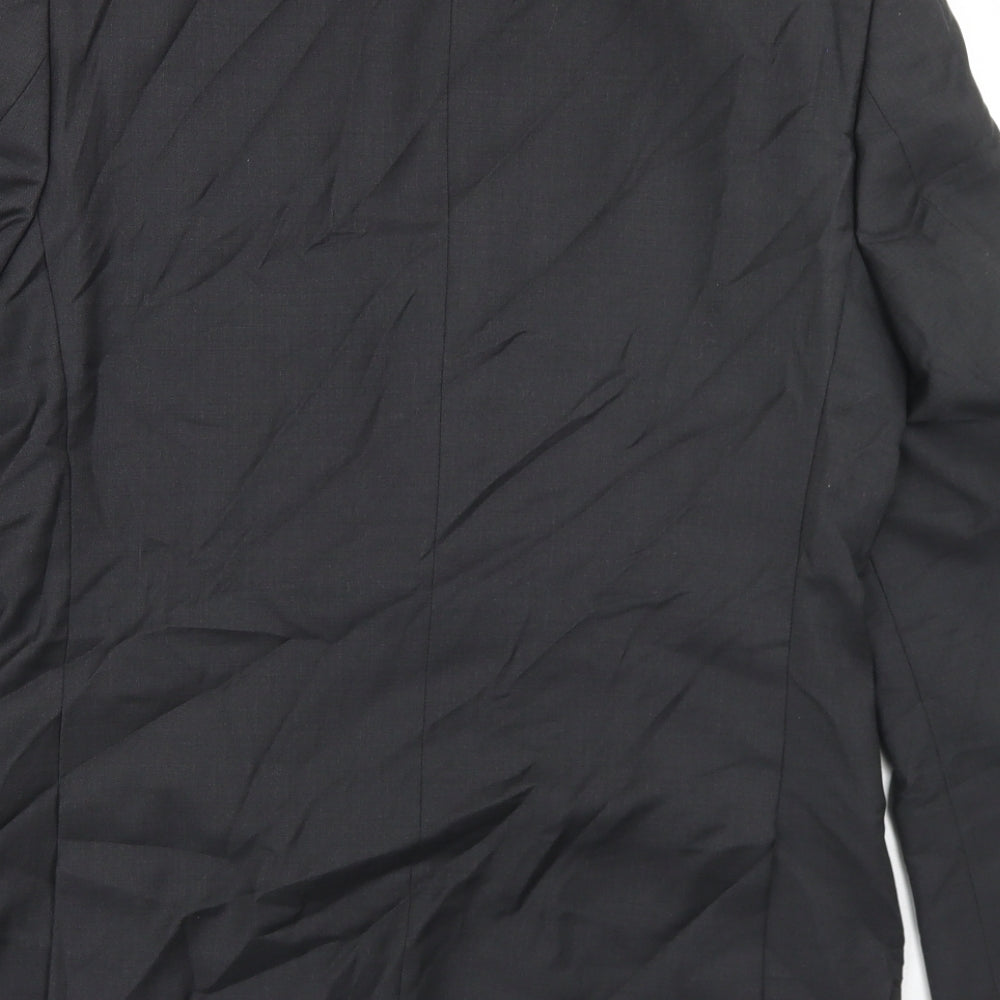 Lanificio Mens Grey  Wool Jacket Blazer Size 36