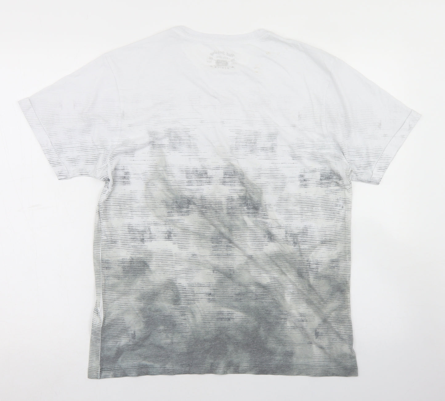 Red Herring Mens Multicoloured  Polyester  T-Shirt Size M Crew Neck