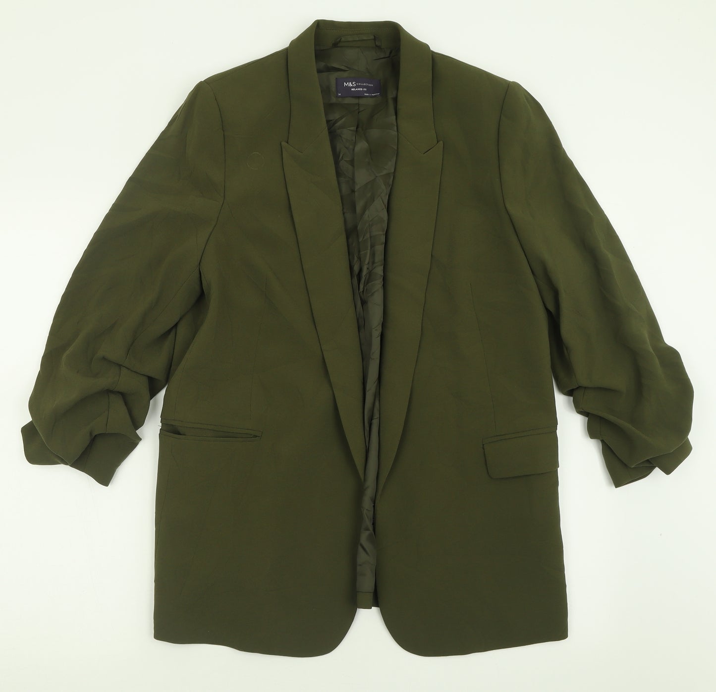 F&F Womens Green   Jacket Blazer Size 14