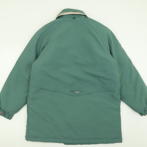 London Paris New York Womens Green   Jacket Coat Size 18  Zip