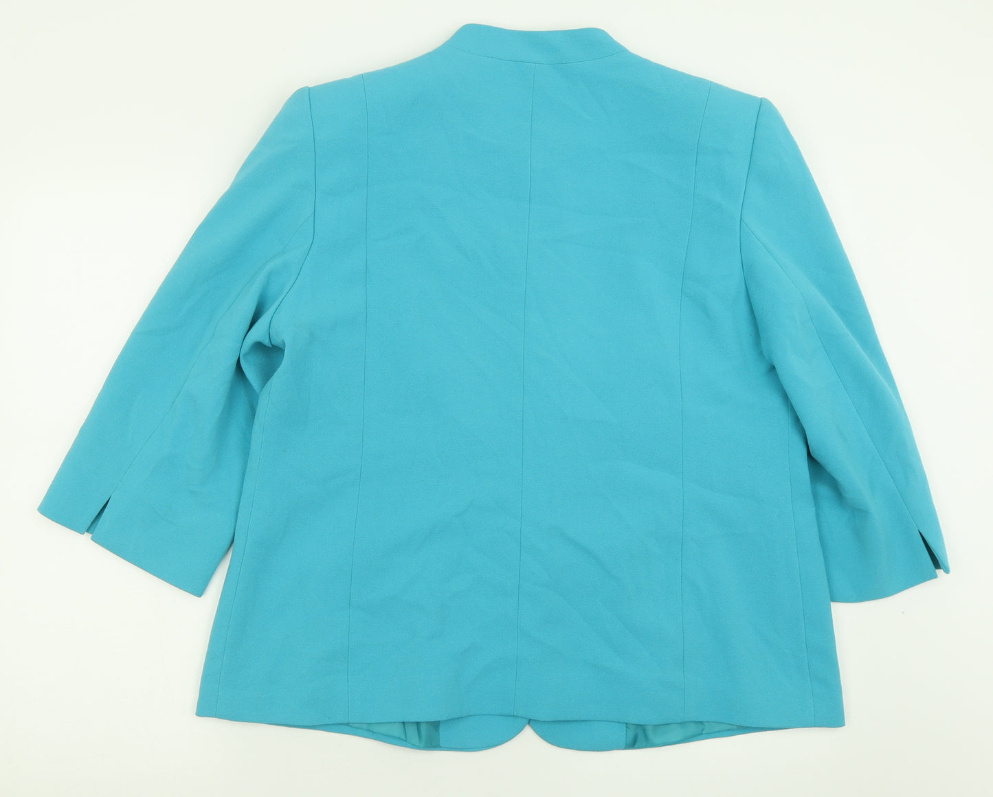 EWM Womens Blue   Jacket Blazer Size 18  Button