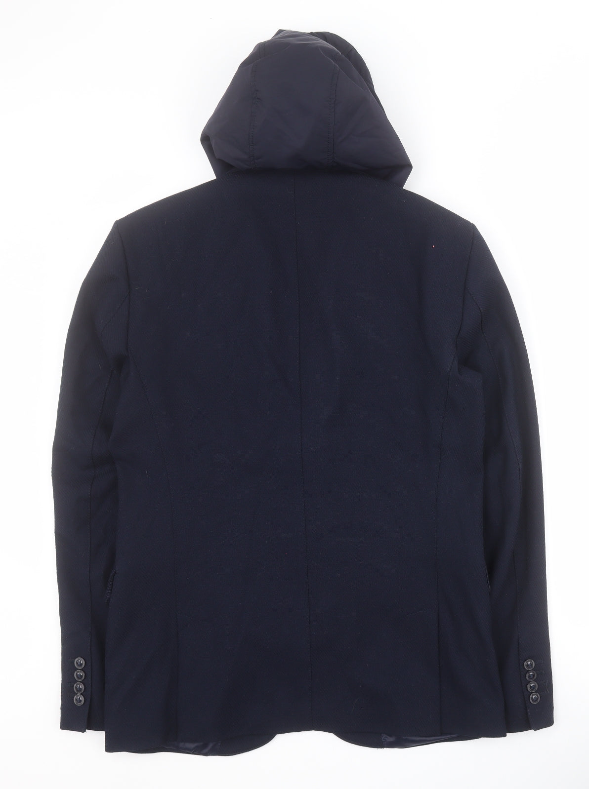 Zara Mens Blue   Jacket Coat Size M  Zip