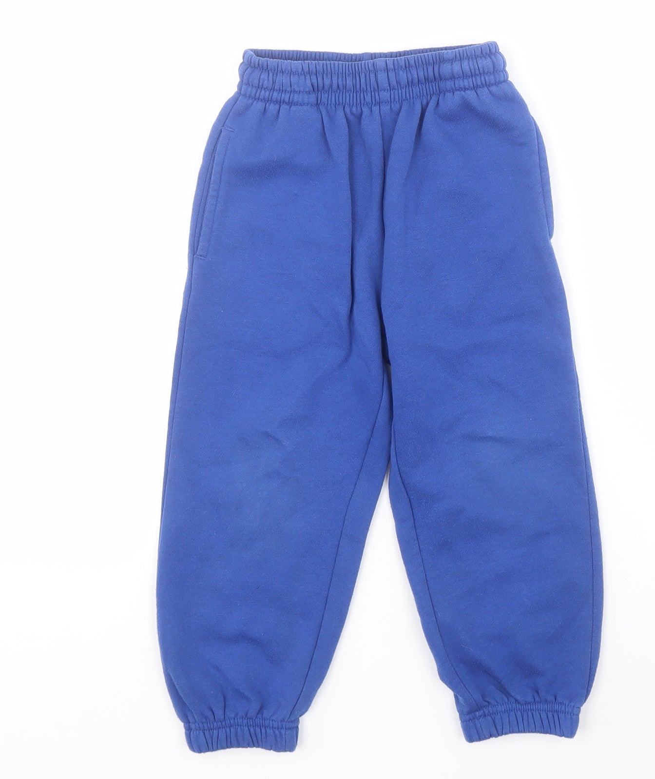 Trutex Boys Blue  Polyester Jogger Trousers Size 3-4 Years  Regular Pullover