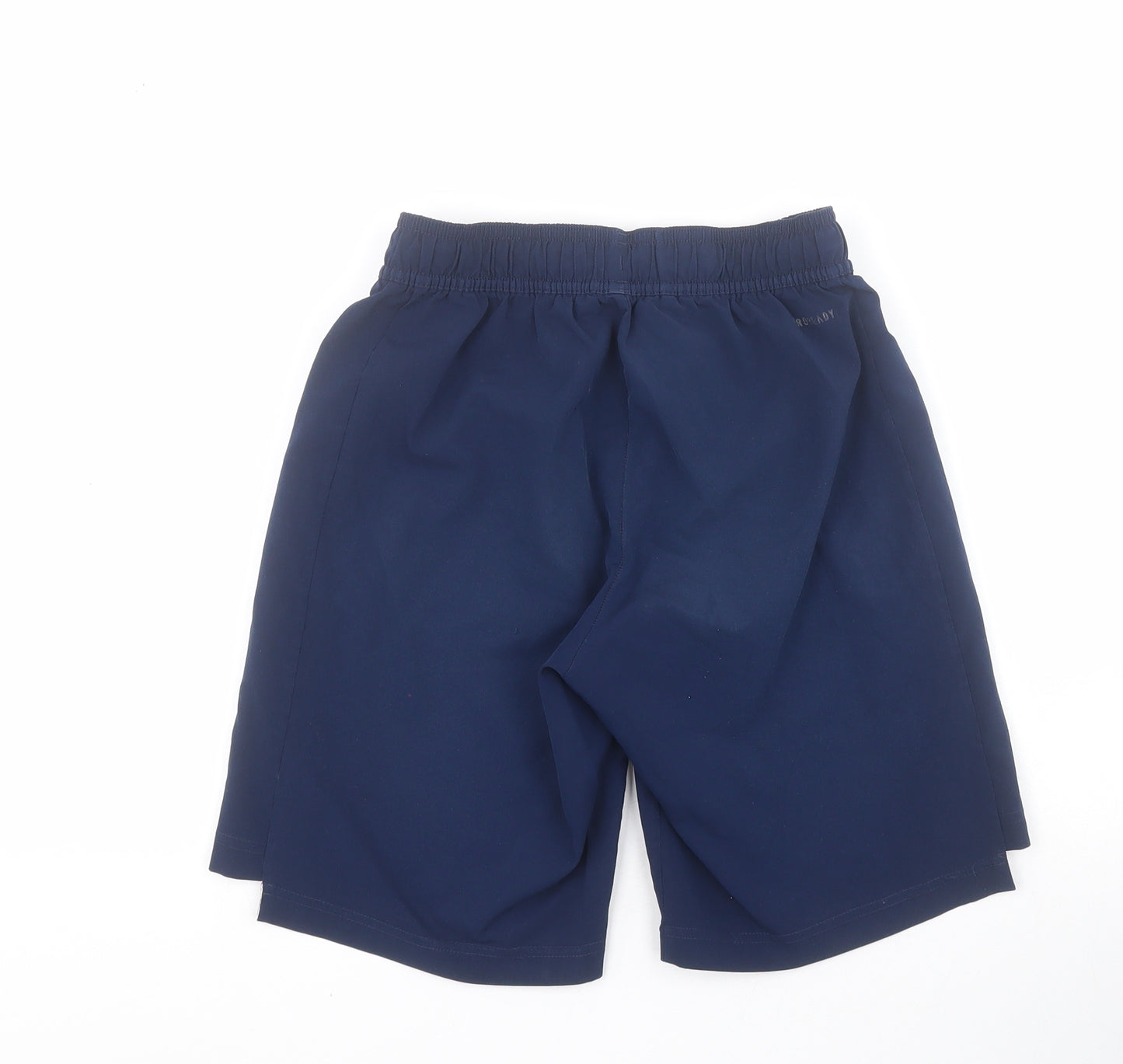 adidas Boys Blue  100% Polyester Sweat Shorts Size 11-12 Years  Regular
