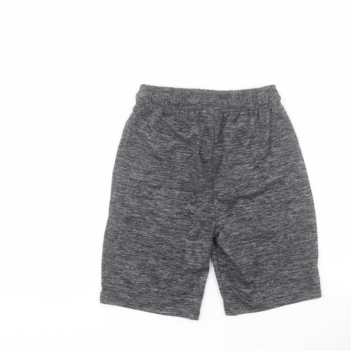 NEXT Boys Grey  Polyester Sweat Shorts Size 8 Years  Regular Drawstring