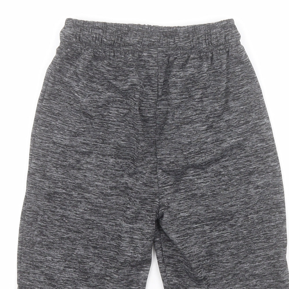 NEXT Boys Grey  Polyester Sweat Shorts Size 8 Years  Regular Drawstring