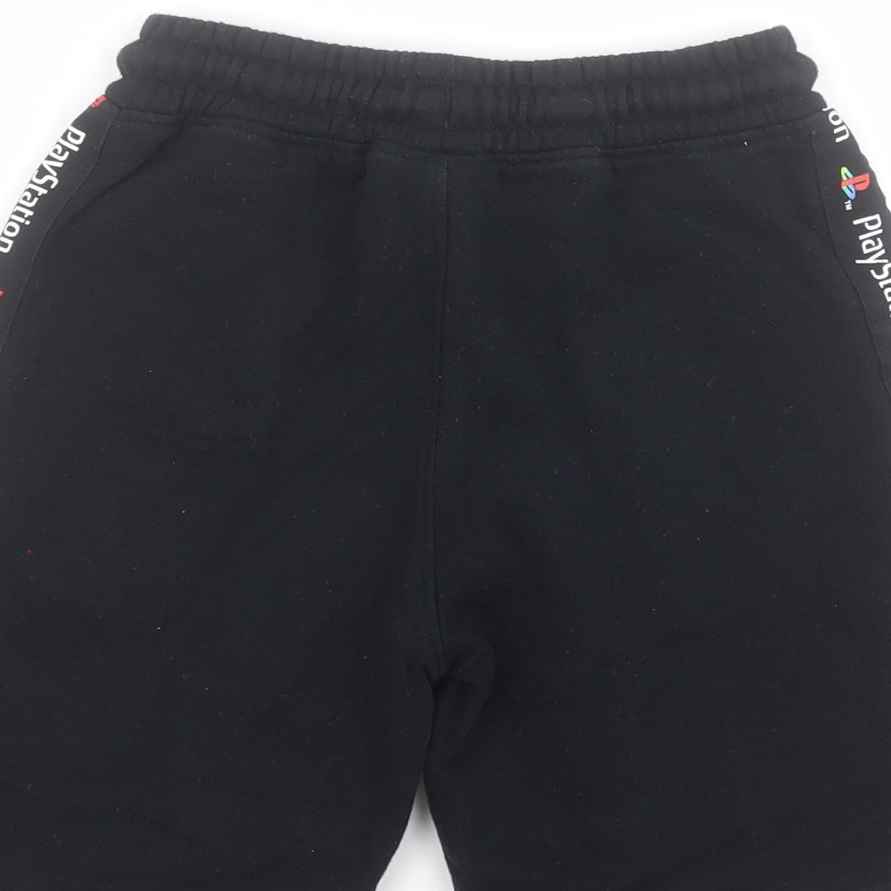 NEXT Boys Grey  100% Cotton Sweat Shorts Size 9 Years  Regular Drawstring - Playstation