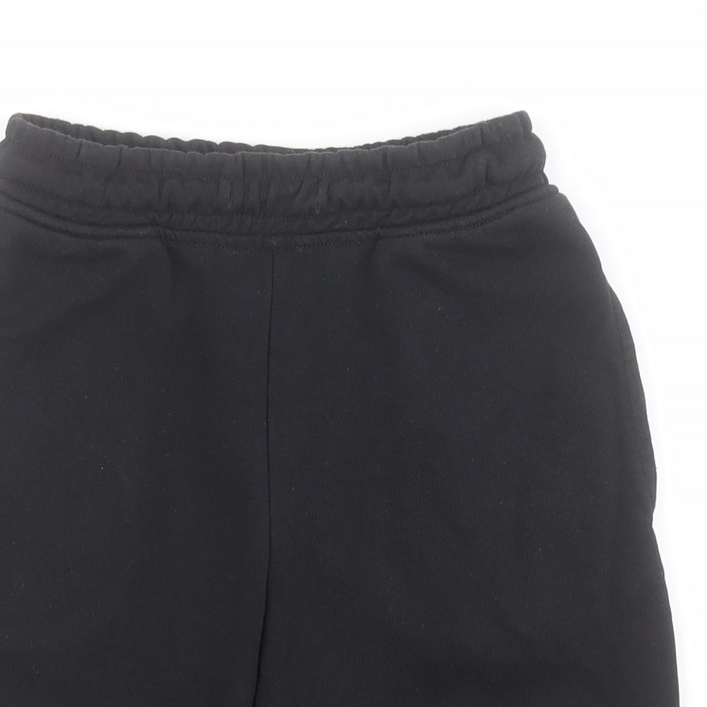 NEXT Boys Black  Cotton Sweat Shorts Size 9 Years  Regular