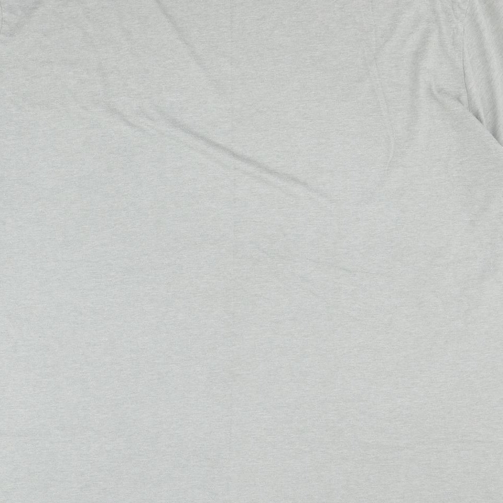 Dunnes Womens Green  Polyester Basic Polo Size 2XL Crew Neck - Slogan