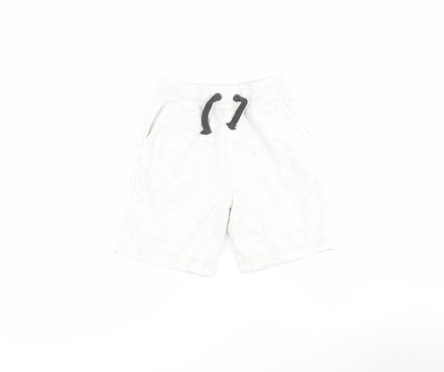 George Boys Grey  Cotton Sweat Shorts Size 7-8 Years  Regular Drawstring