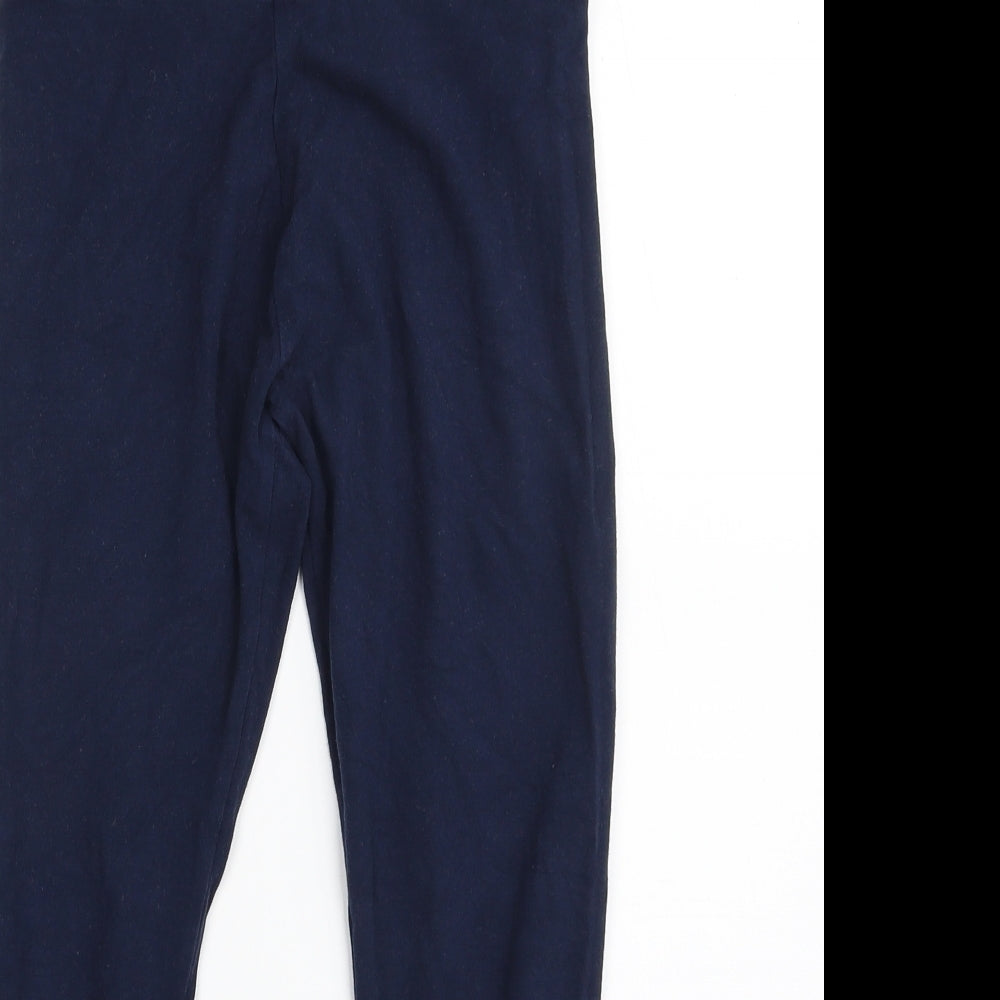 NEXT Girls Blue  Cotton Jegging Trousers Size 11 Years  Slim