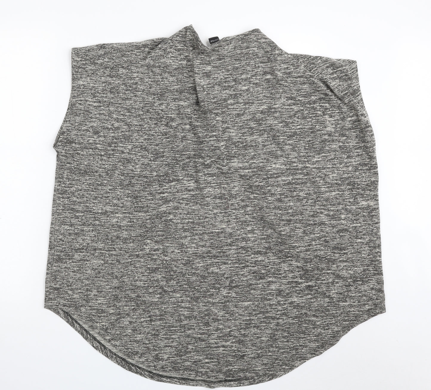 Body Flirt Womens Grey  Viscose Pullover Sweatshirt Size XL  Zip