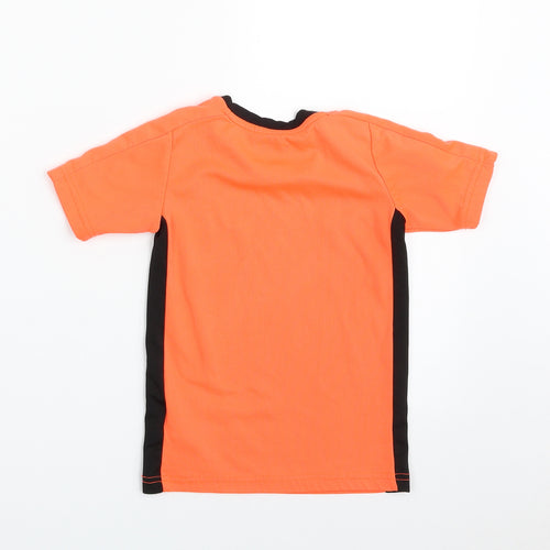 Sondico Boys Orange  100% Polyester Pullover T-Shirt Size 3-4 Years Crew Neck Pullover