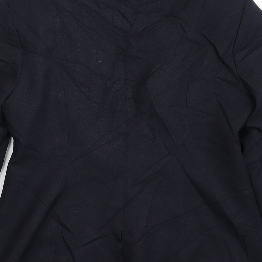 Papaya Womens Black   Jacket Blazer Size 8  Button