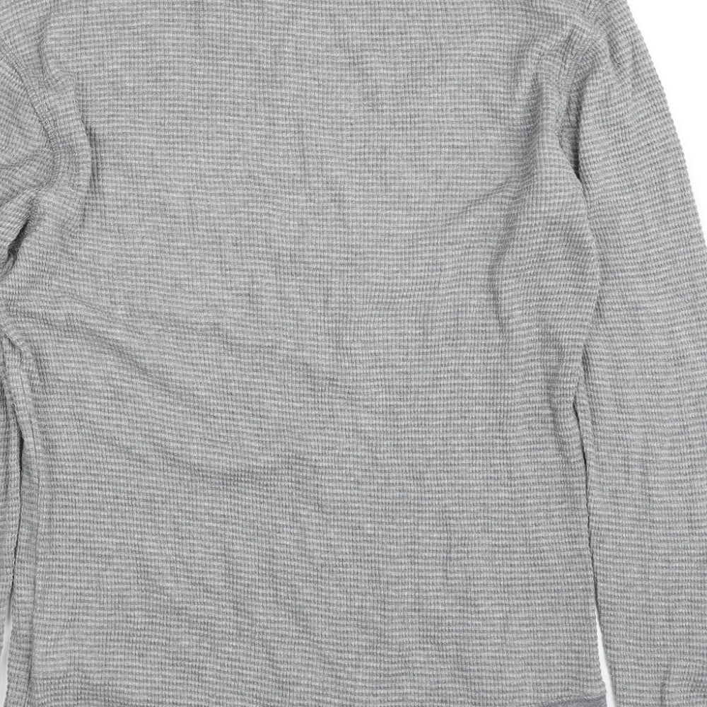 Gap Mens Grey  Cotton Pullover Sweatshirt Size M