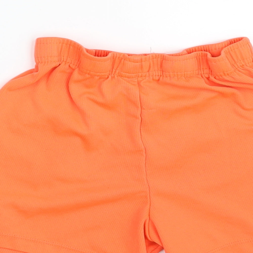 Sondico Boys Orange  Polyester Sweat Shorts Size 3-4 Years  Regular