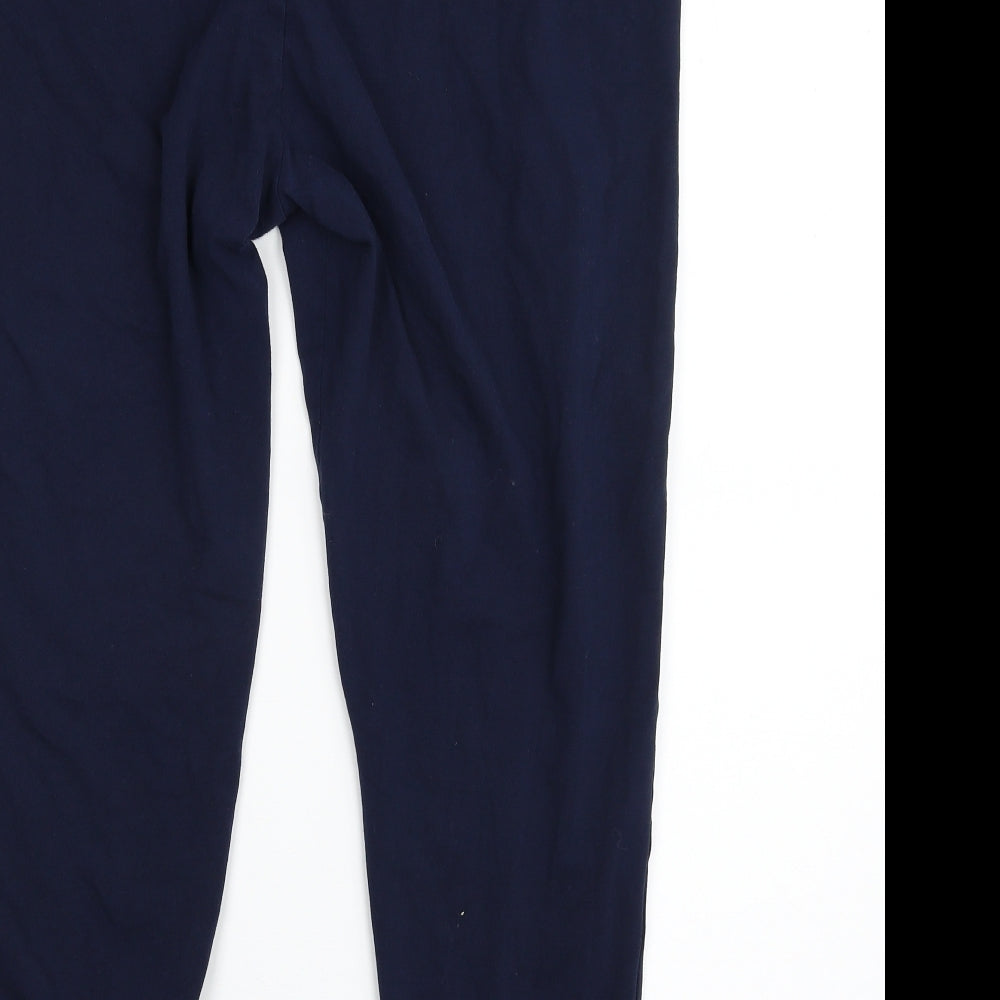 Capsule Womens Blue  Cotton Carrot Leggings Size 26 L25 in