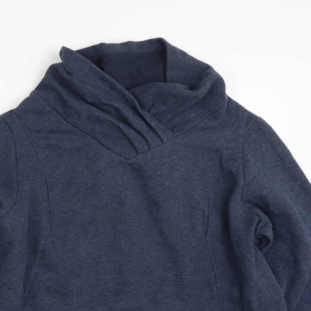 Quechua Womens Blue  100% Polyester Pullover Sweatshirt Size 2XL  Pullover