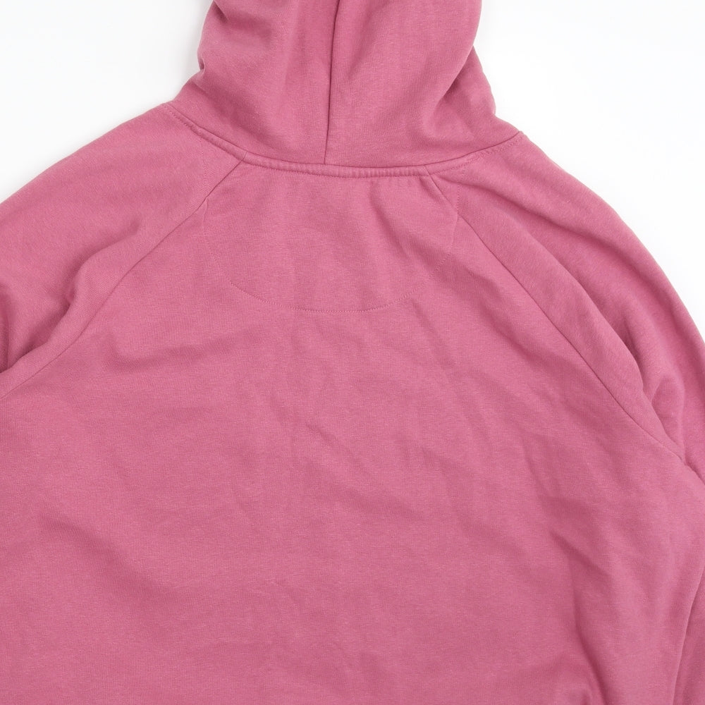 Capsule  Womens Pink  Cotton Pullover Hoodie Size 24  Pullover