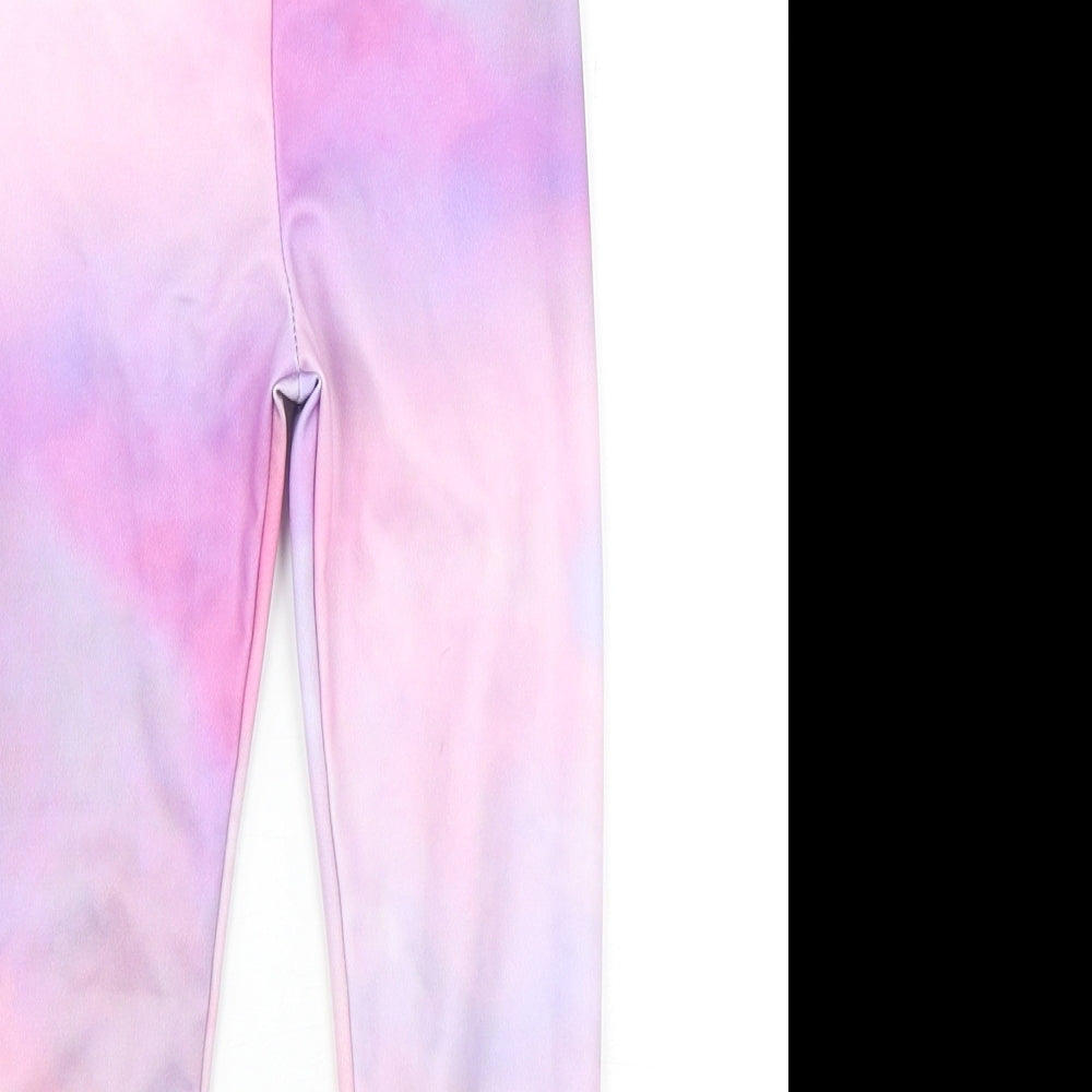 McKenzie Girls Multicoloured Tie Dye Polyester Jogger Trousers Size 5-6 Years  Regular