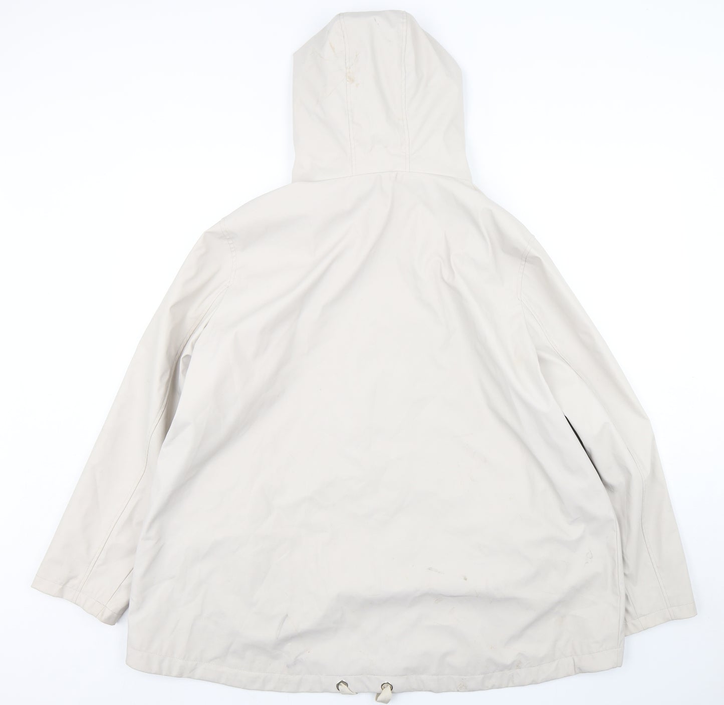 F&F Womens Beige   Rain Coat Coat Size 22