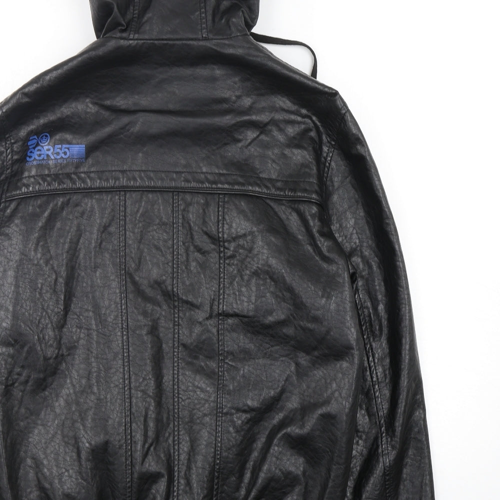 Crosshatch Mens Black   Jacket  Size M