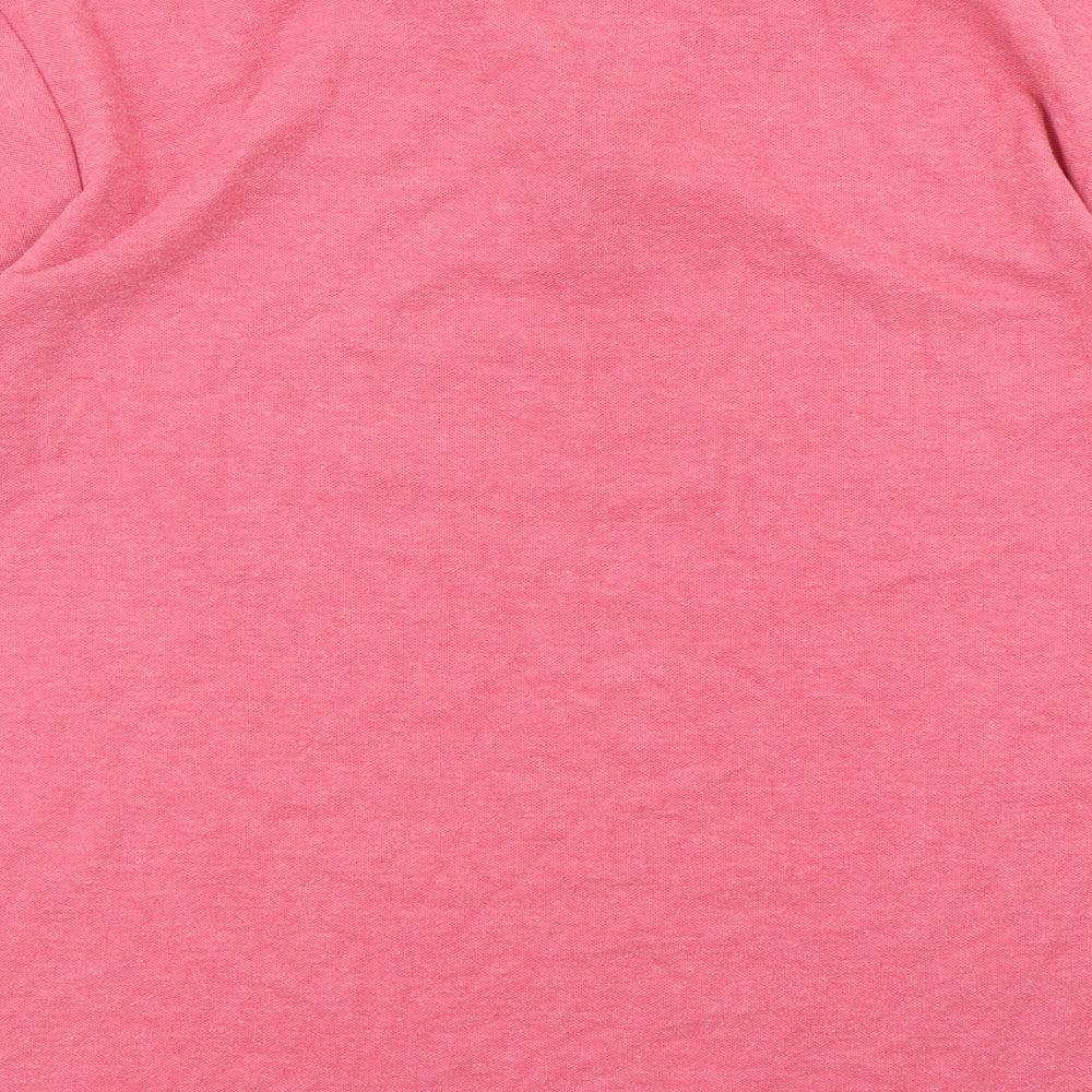 Slazenger Mens Pink  Polyester  Polo Size XL Collared Pullover