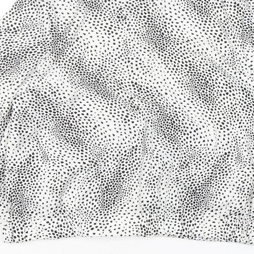 H&M Womens Multicoloured Animal Print  Bomber Jacket Jacket Size 8