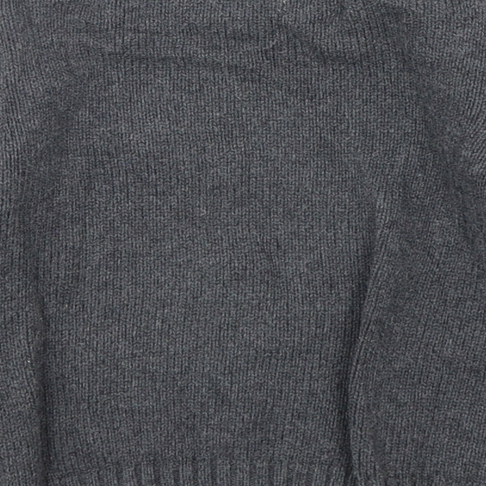 Ministry Of Rascals Boys Grey  Cotton Pullover Jumper Size 18-24 Months