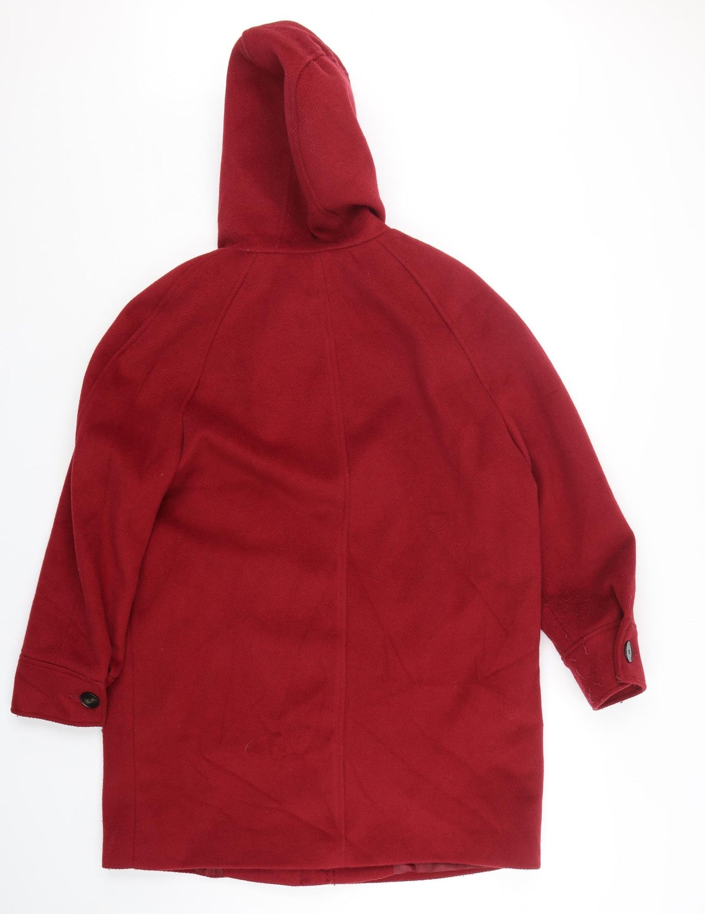 Marks and Spencer Womens Red   Overcoat Coat Size 14